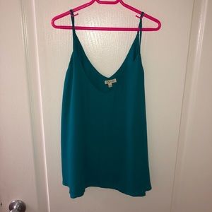 Teal tank top